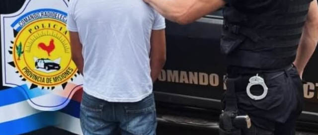 OBERÁ: Amenazó a su pareja con un cuchillo y terminó detenido