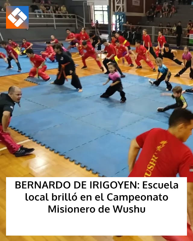 BERNARDO DE IRIGOYEN: Escuela local brilló en el Campeonato Misionero de Wushu