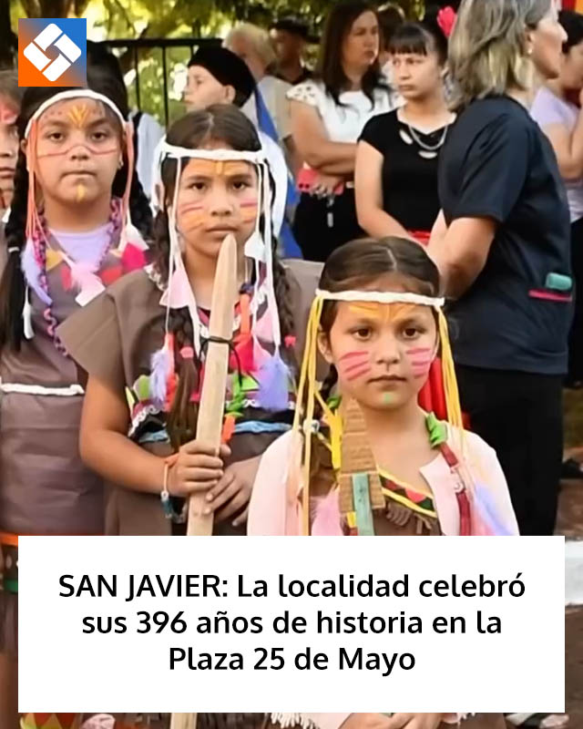 SAN JAVIER: La localidad celebró sus 396 años de historia en la Plaza 25 de Mayo