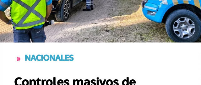 Controles masivos de tránsito revelan más de 200 infracciones en plena temporada