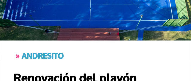 Renovación del playón deportivo refuerza el valor de los espacios públicos