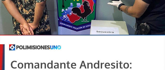 Comandante Andresito: detuvieron a un joven y recuperaron un celular robado