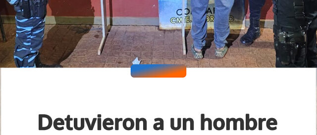 Detuvieron a un hombre que caminaba armado con una escopeta casera en Andresito